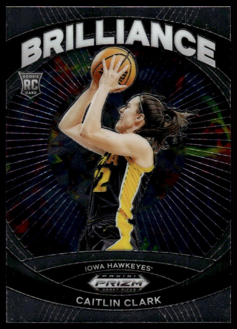 2024 Panini Prizm Draft Picks - Brilliance #2 Caitlin Clark