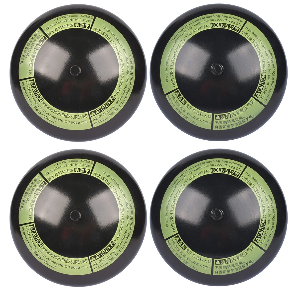 4x Acumulador de suspensión delantera trasera para 98-07 Toyota Cruiser Land Lexus LX470 Foto 2 de 4