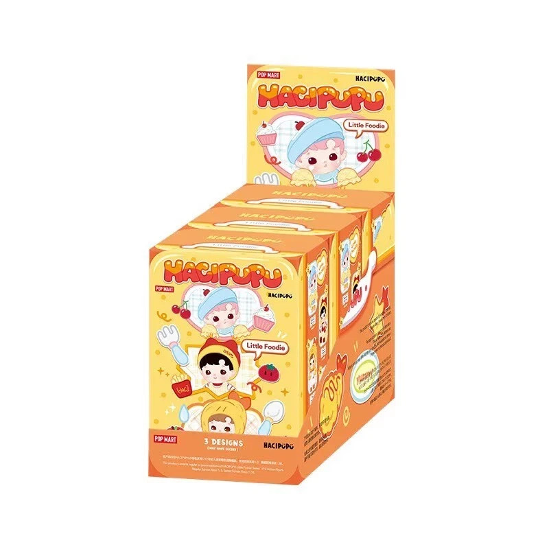 HACIPUPU Little Foodie Series 1/12 Action Figure Blind Box Full Set 3Pcs New