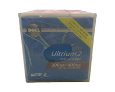 Dell LTO Ultrium 2 200GB/400GB Data Cartridge Dell Storage 5PK BRAND NEW SE