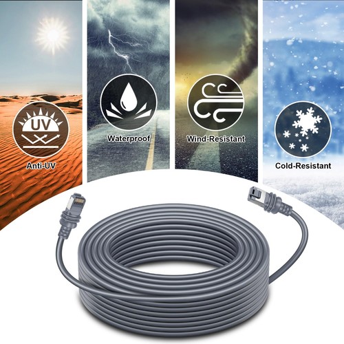 iGreely Starlink Gen 3 Cable - 33FT Ethernet Cable Compatible with Actuated R... - Picture 4 of 6