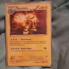 Pokémon Electivire 54/149 Holo Rare Stage 1 Lightning 120 HP 80 ATK Card