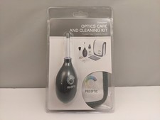 PRO OPTIC Optics Care  Cleaning Kit  Spray Wipes Brush Blower PROXCPK1  NEW
