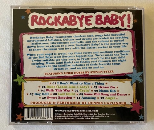 Rockabye Baby! Lullaby Renditions 3 CD Lot Metallica Led Zeppelin Aerosmith - Picture 5 of 7