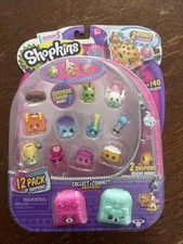 Shopkins Season 5 12 Pack Collectible Figures with Bonus Charms Backpacks