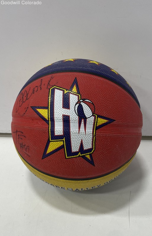 Harlem Wizards Autographed Basketball Unauthenticated