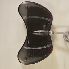 Official Sega Saturn Cool Pad Clear Black Controller HSS-0101 OEM SS Japan GC185