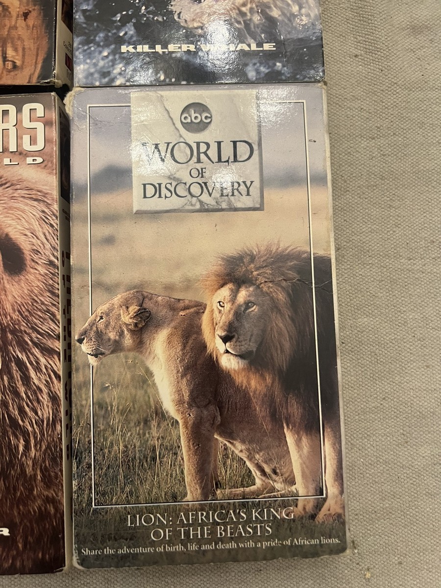 Time Life Predators Of The Wild VHS Set Of 6 | eBay