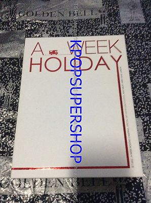 Dong Bang Shin Ki Photobook A Week Holiday Camping DVD Tohoshinki TVXQ Rare OOP