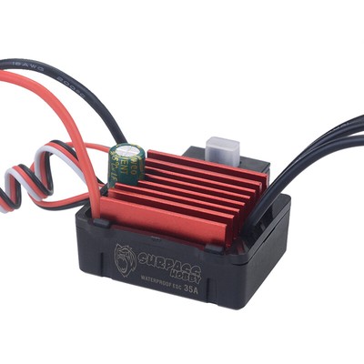SURPASSHOBBY KK 35A ESC Waterproof for RC 1/16 1/14 RC Car 2838 2845 Motor