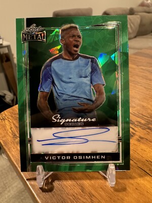 Victor Osimhen 2024 Leaf Signature Series Auto #1/1 Nigeria