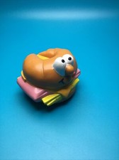 Burger King Kids Meal Lickety Split Rolling Food Racers Croissant 1989