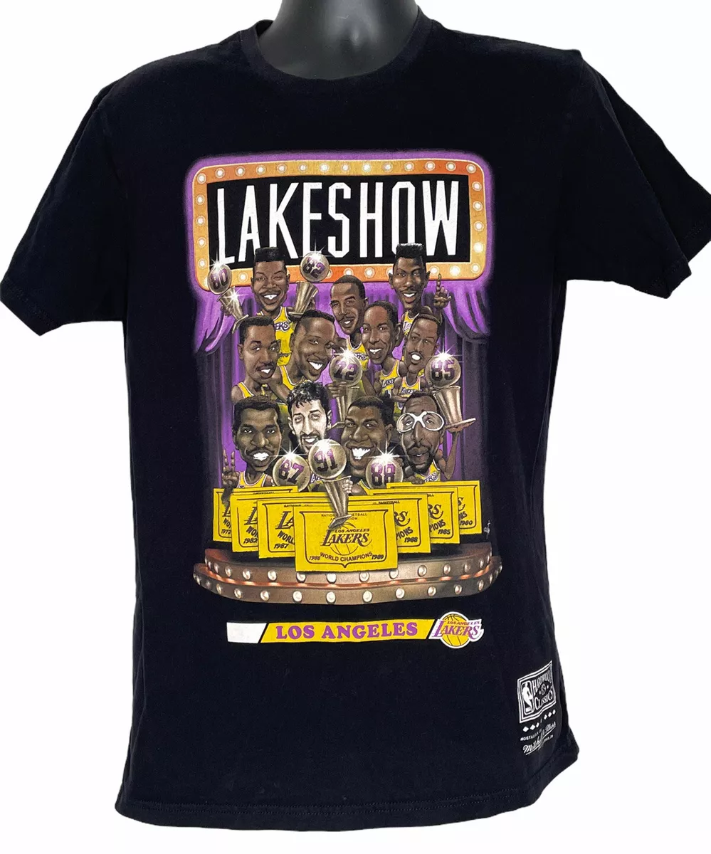 Mitchell & Ness Los Angeles Lakers Champions Tee - Black - Medium