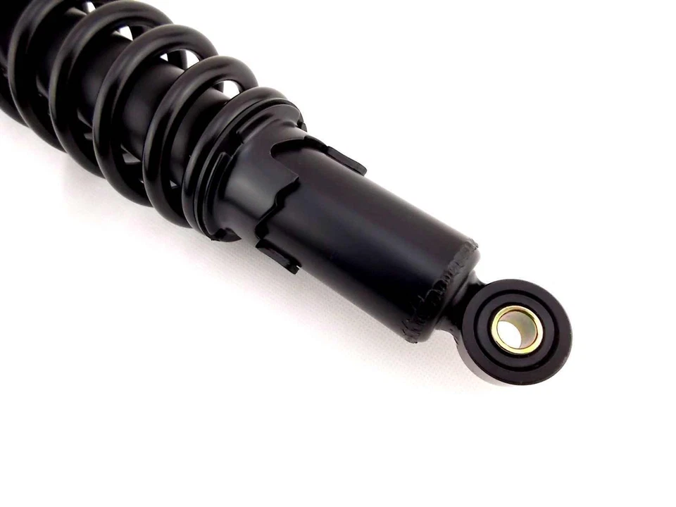 AMORTIGUADORES TRASEROS KAWASAKI F8 250 BISON 365mm JBS NEGRO OJO A OJO Foto 3 de 4