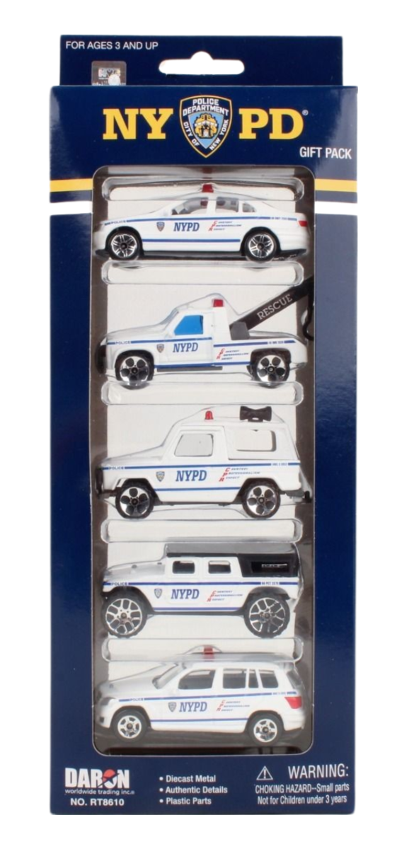 NYPD 5 PIECE VEHICLE GIFT SET 1/64 Scale Diecast | eBay