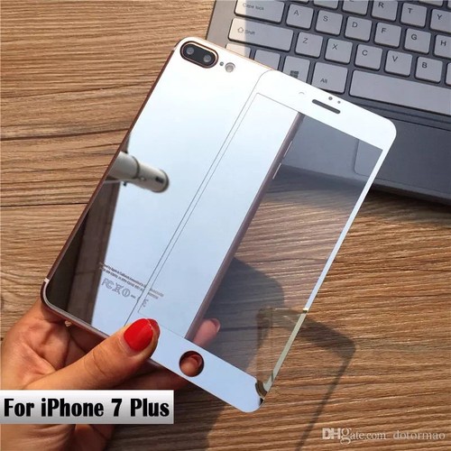 Front+Back Mirror Tempered Glass Screen Protector cover for iPhone 5 6S 7 plus - Picture 3 of 5