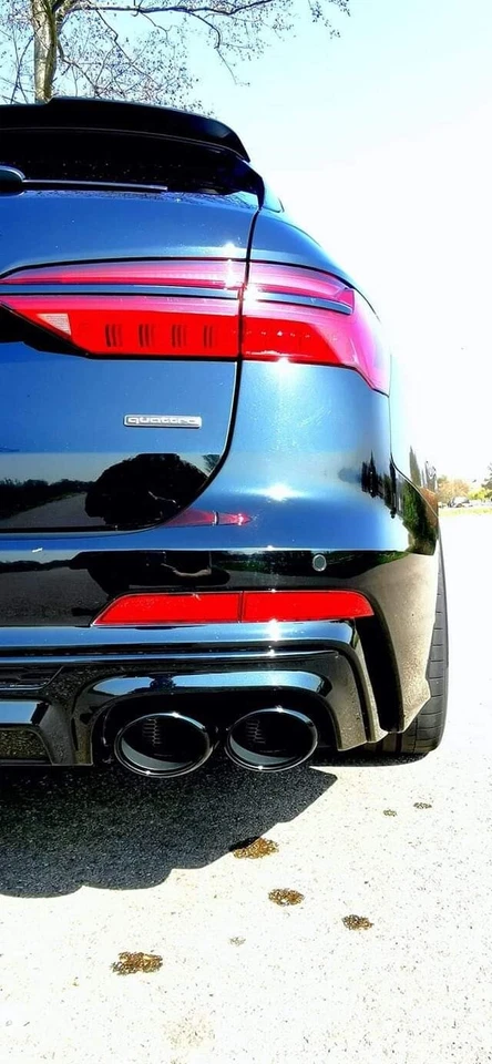 AUDI S6 / S7 (4K C8) Auspuffgitter (mit Montagekit) | Auspuff | Endrohr - Bild 3 von 4