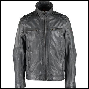 leather men's jacket ebay