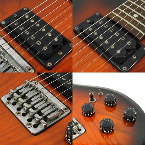 Aria Pro II CS-Deluxe Sunburst Made in Japan Vintage Electric Guitar From JAPAN - Picture 5 of 10