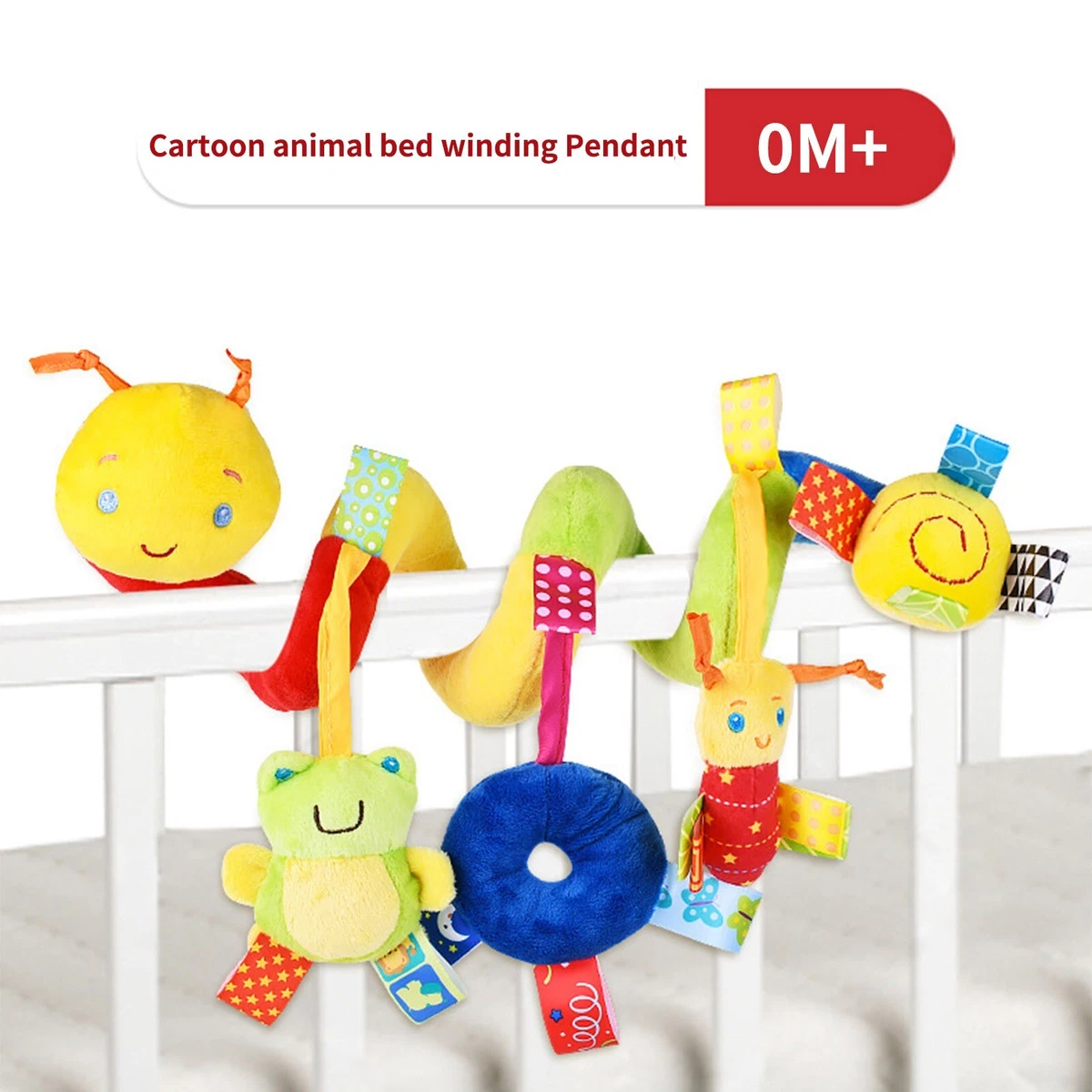 Baby Activity Hanging Pram Toy Spiral Pushchair Stroller Bedding