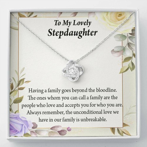 Unbreakable Bond Message Card Necklace 