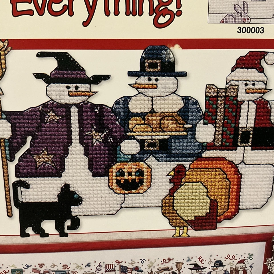 RARO!!! Punto de Cruz Vintage True Colors “HAPPY EVERYTHING” de Lois Winston Foto 4 de 4