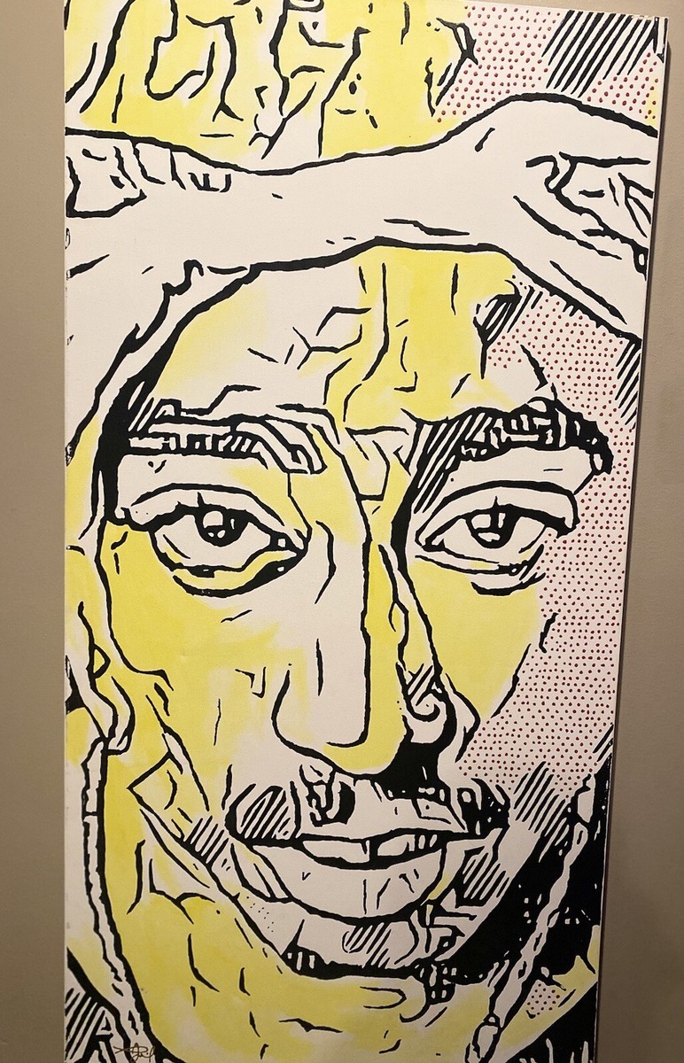絵画 2pac Tupac Shakur-ダイヤモンド絵画アートクロスステッチ,west海岸