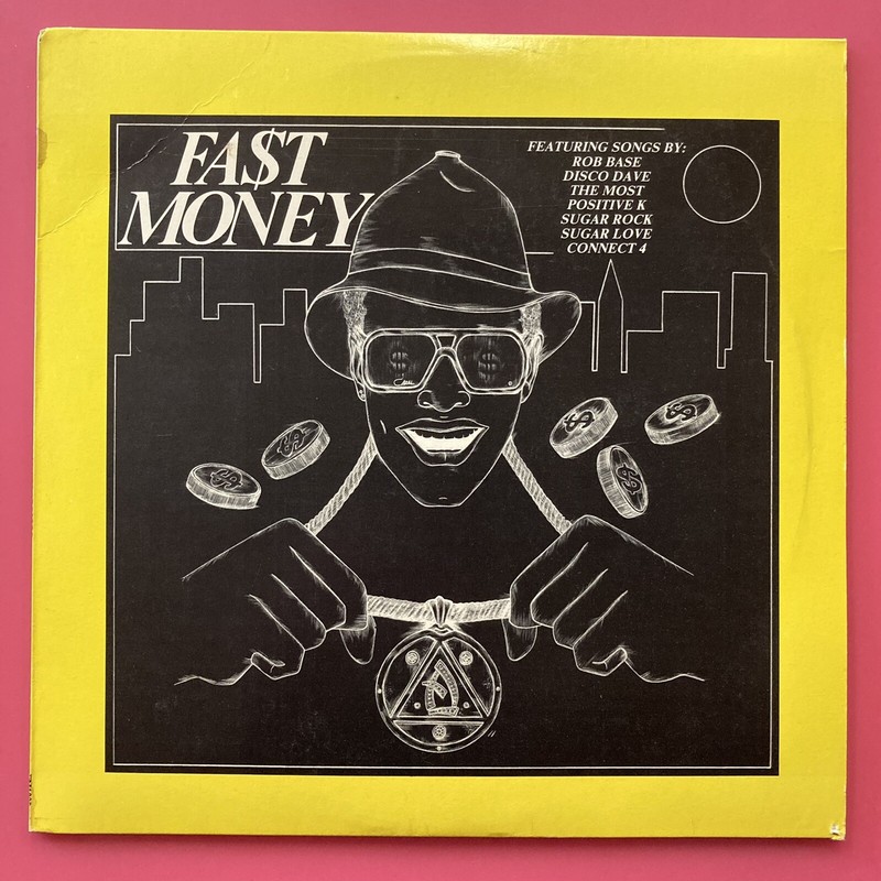 V/A - Fast Money 12" Vinyl Electro Hip Hop 1986 Star Maker US Positive K RARE x 