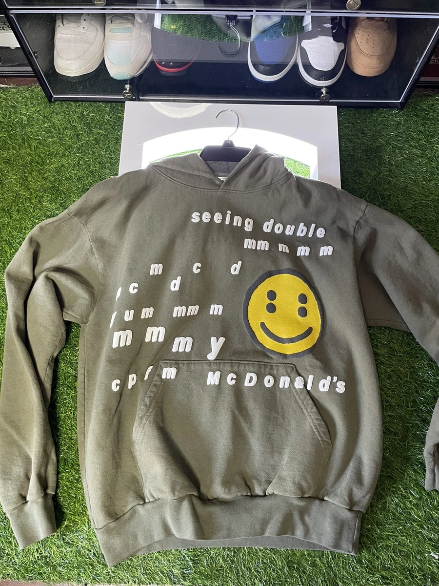 Cactus Plant Flea Market CPFM x McDonalds Green Hoodie Large NEW