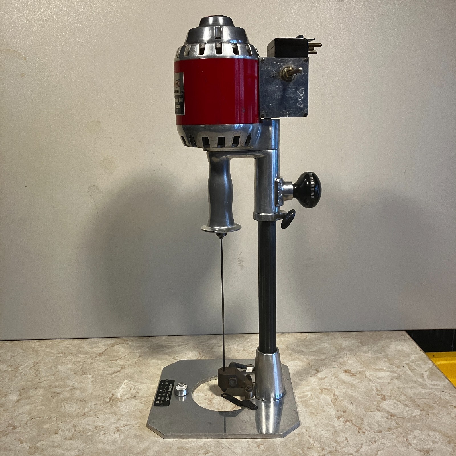 Eastman CD3H 8" Hot Cloth Drill Marker 220v 3 phase 50ft cord