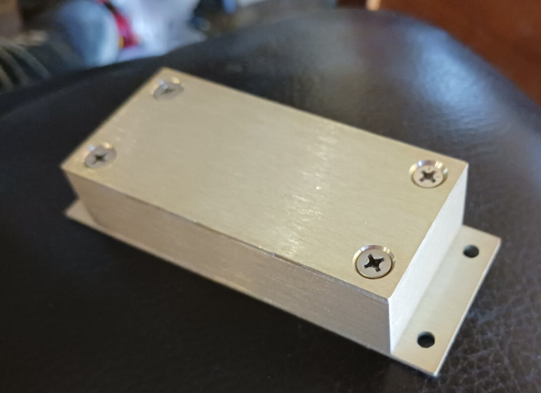 Compac Dev Corp Anodized Aluminum  P/N 51125-075-1 3.25x1.5x0.875 RF RFI