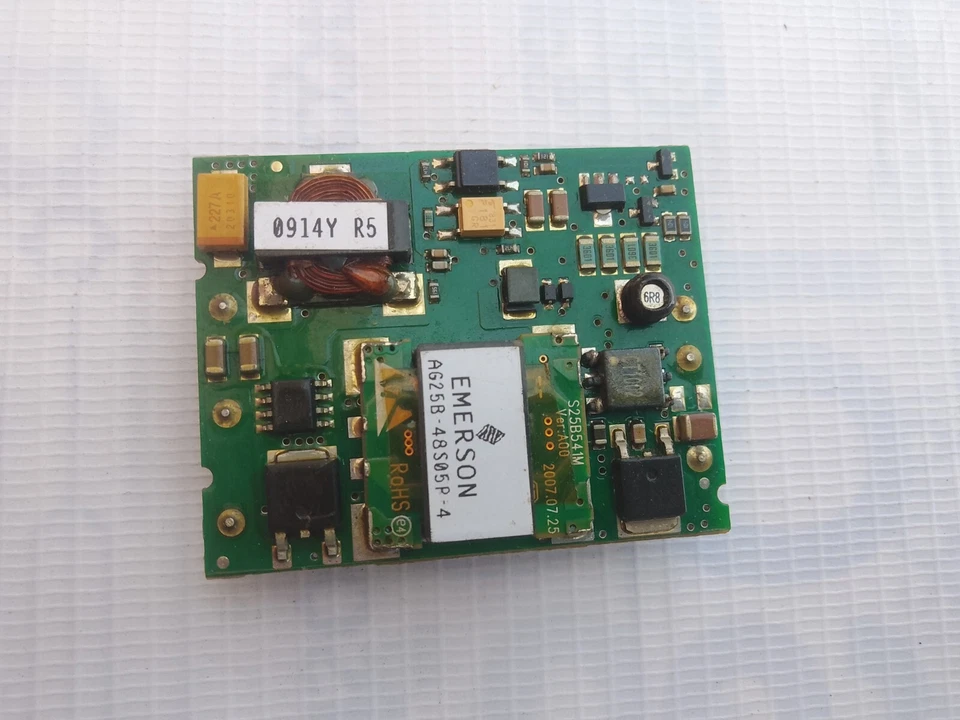 Emerson AG25B-48S05P-4 Supply Module S25B541 Ver. A01 PCB S25B541M Ver. A00 - Image 3 of 4