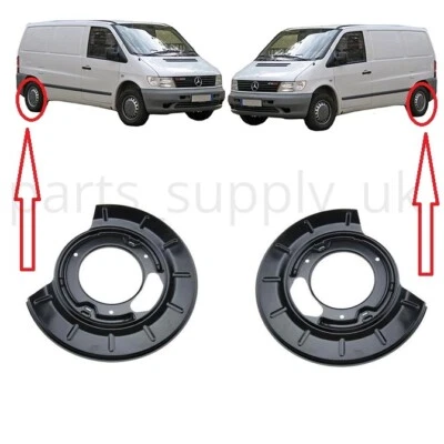 NEUF Plaque de Support Disque De Frein Arrière Pour Mercedes-Benz Vito W638 - Photo 1/3