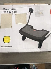 Diono Quantum Hop & Roll Buggy Board Ride Along Stroller Platform Yellow/OPEN BO