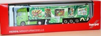 "Herpa 304276 - Mb Actros Gigaspace KüHlkoffer Sattelzug \"Wirtz Art Truck\". 1:87"