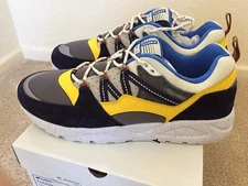 *BRAND NEW* Men Karhu Fusion 2.0 Night Sky/Dandelion Running Shoes Sz US 11.5
