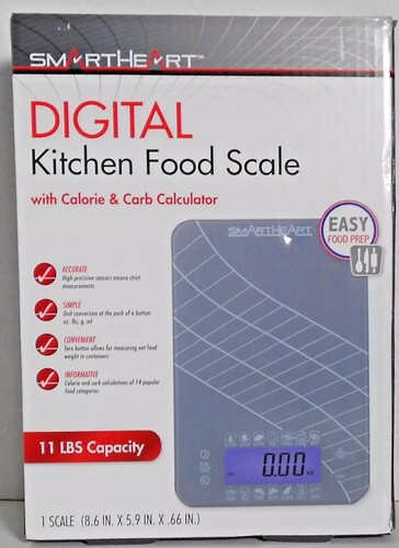 Smartheart 11 libbre. Bilancia digitale per alimenti da cucina modello 19-106 nuova - Foto 1 di 2