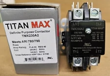 Titan Max TMX230A2 Definite Purpose Contactor 2 Poles