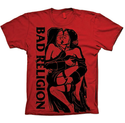 BAD RELIGION T-Shirt Naughty Nuns New S-XL | eBay
