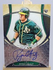 Ryon Healy 2017 Topps Five Star FSA-RH Auto Rookie RC Oakland Athletics