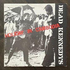 DEAD KENNEDYS Holiday In Cambodia 12" EP 1980 Black Flag TSOL MDC Bad Brains X