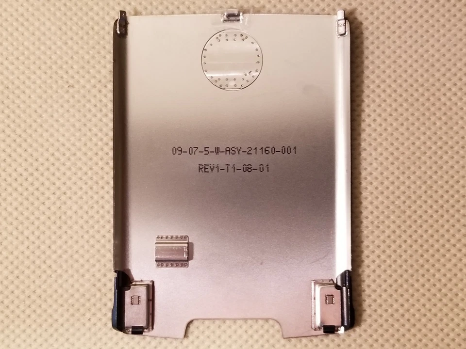 Nueva cubierta trasera de puerta de batería Blackberry OEM para STORM 9500 9530 - metal negro Foto 3 de 3