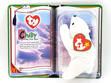 Ty Teenie Beanie Babies “Chilly the Polar Bear” McDonalds Collectible – NEW