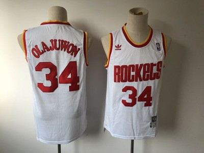 houston rockets white jersey