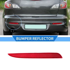 Rear Bumper Reflector No.BBP2515M0A for MAZDA 3 BL 2010-2013 Red