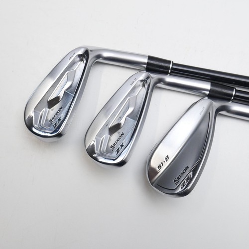 Used Srixon ZX7 MKII Iron Set / 6 - PW + AW / Graphite Regular Flex - Picture 3 of 11