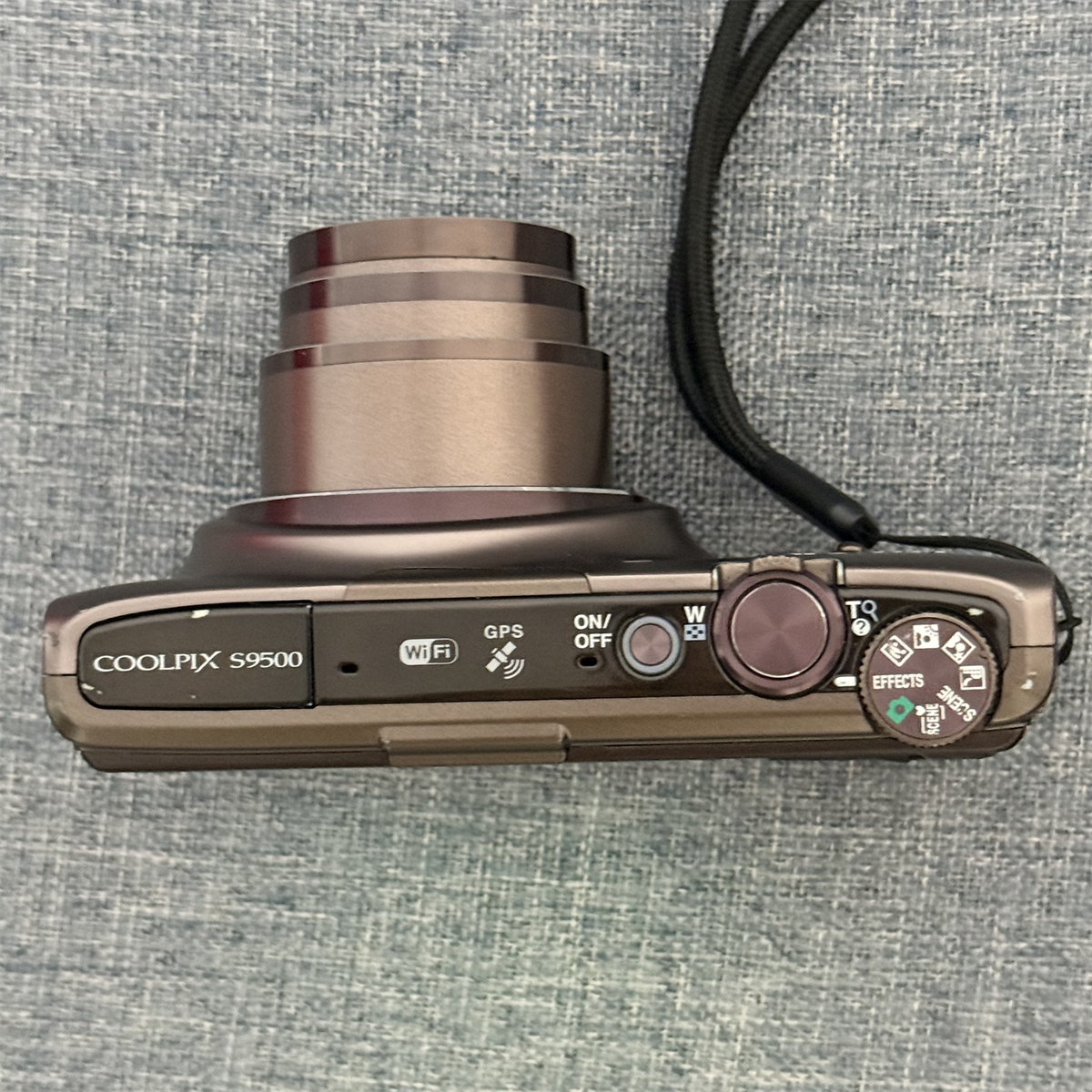 Nikon COOLPIX S9500 Brown 18.1MP 22x Zoom Compact Digital Camera