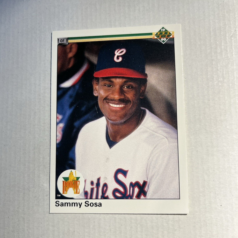 Upper Deck 1990 Base Set Sammy Sosa Chicago White Sox #17 Baseball MLB Card