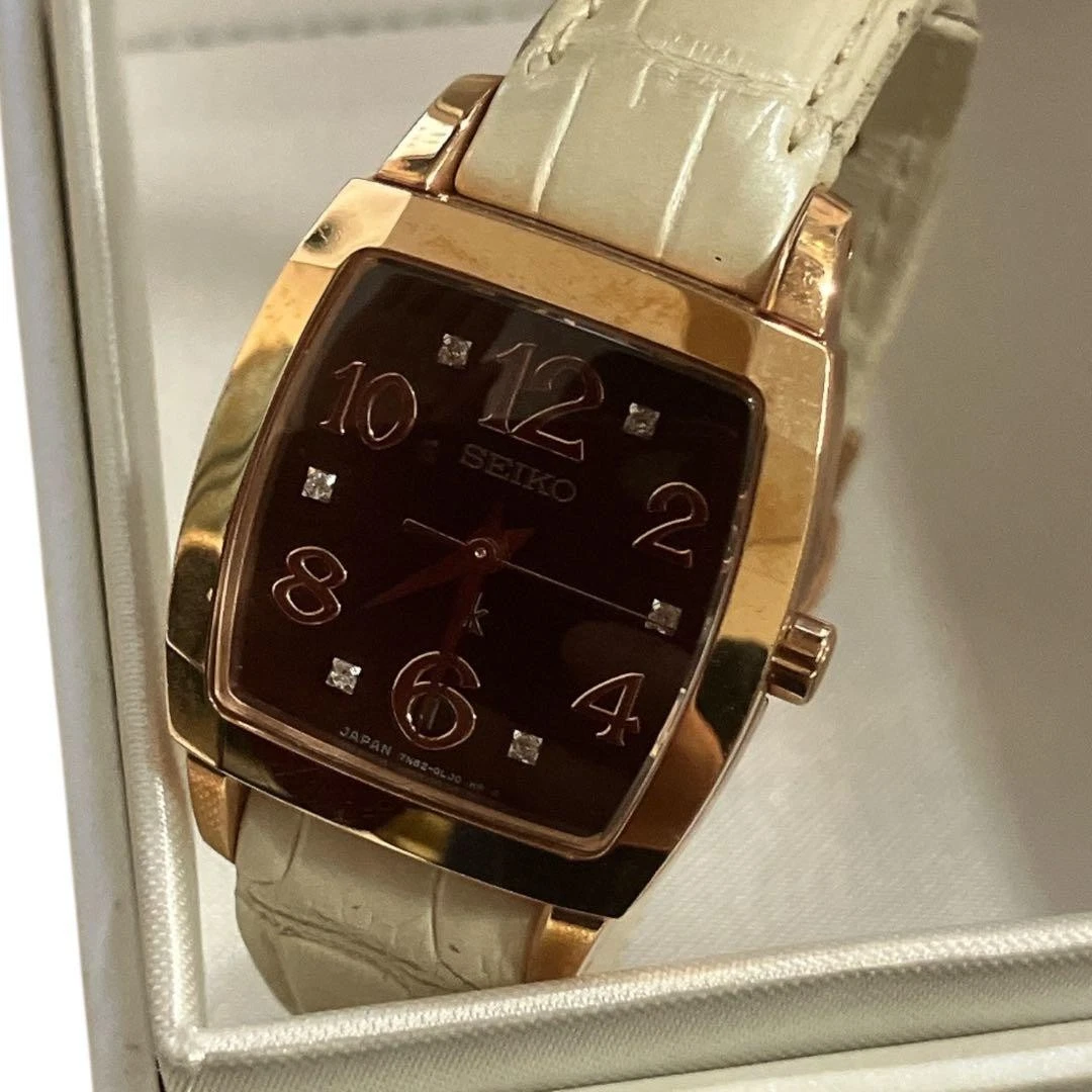 Seiko Women Rose Gold Case Wristwatches for sale | eBay