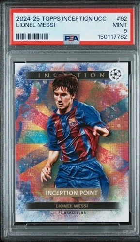 2024-25 Topps Inception Uefa Club Competitions - Inception Point Lionel Messi...